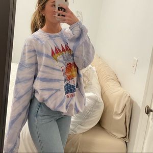 Urban Outfitters Def Leppard oversized crewneck